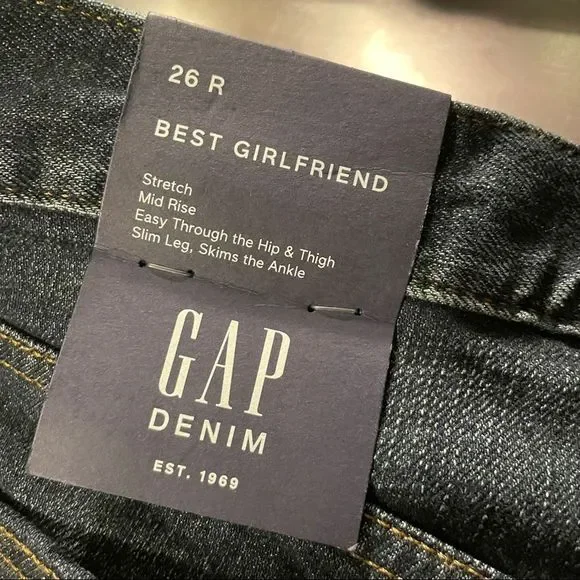 🆕 The GAP “Best Girlfriend” Jeans - Picture 8 of 9